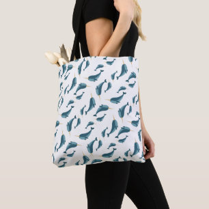 Sac fourre-tout à motif narval