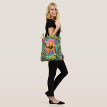 Sac fourre-tout à motif pop art « Stay Cool »
