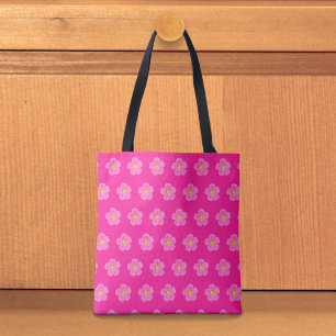 Sac fourre-tout à motif sans couture de rose de mo