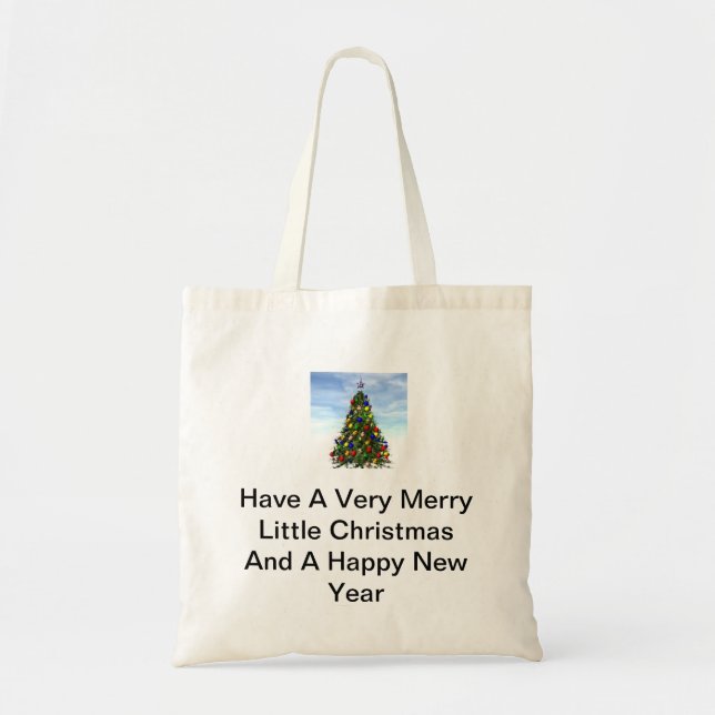 Sac fourre-tout à Noël (Devant)
