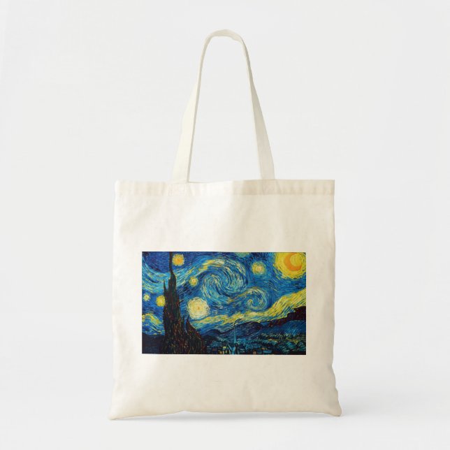 Sac fourre-tout à nuit étoilée de Van Gogh (Devant)