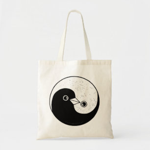Sac fourre-tout à paix de colombes de Yin Yang