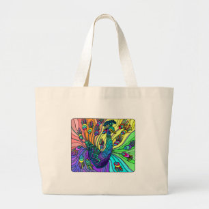 Sac fourre-tout à paon