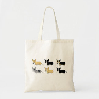 Sac fourre-tout à paquet de corgi