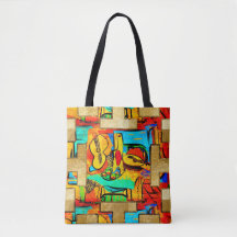 Sac fourre-tout à Picasso de plaisanterie