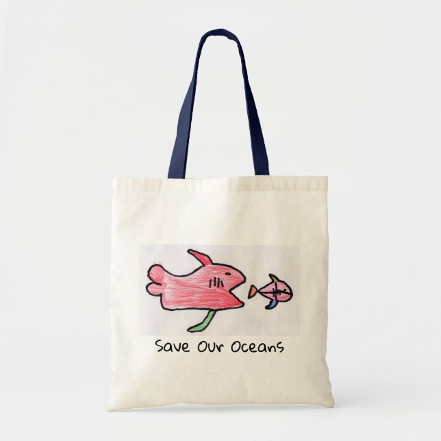 sac fourre-tout à poissons (Devant)