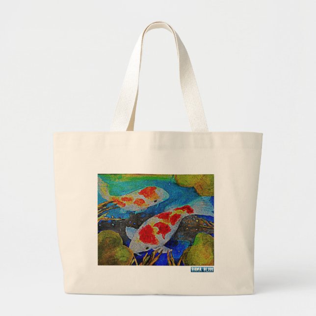 Sac fourre-tout à poissons de Koi (Devant)