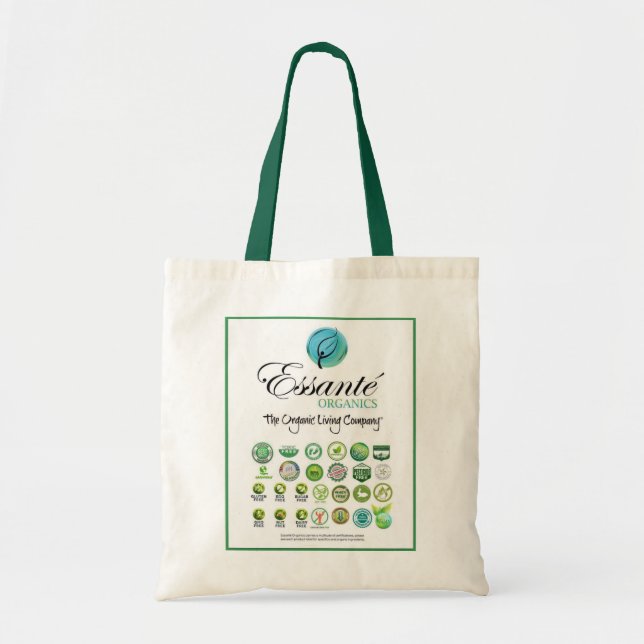 Sac fourre-tout à produits organiques d'Essante (Devant)