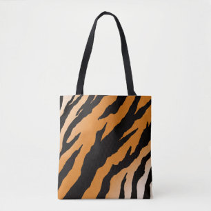 Sac fourre-tout à rayures de tigre
