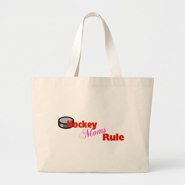 Sac fourre-tout à règle de mamans d'hockey (Devant)