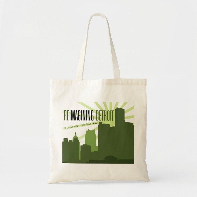 Sac fourre-tout à Reimagining Detroit (Devant)