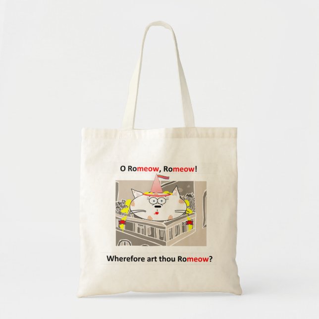 Sac fourre-tout à Romeow (Devant)