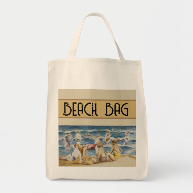 Sac fourre-tout à sac de plage (Devant)
