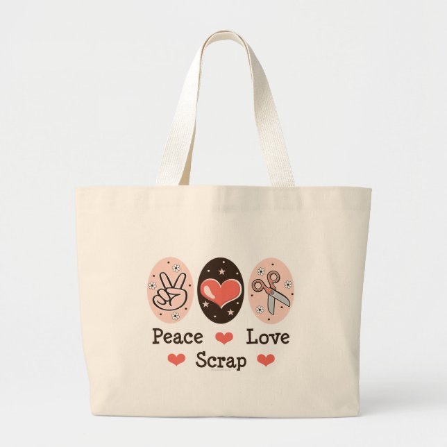 Sac fourre-tout à Scrapbooking de chute d'amour de (Devant)