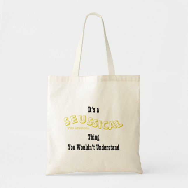 Sac fourre-tout à Seussical (Devant)