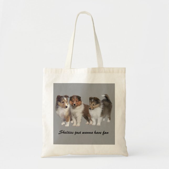 Sac fourre-tout à Sheltie (Devant)