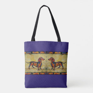 Sac fourre-tout à teckel