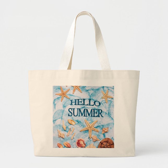 Sac fourre-tout à thème d'été (Devant)