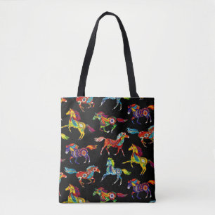 Sac fourre-tout à toile de cheval