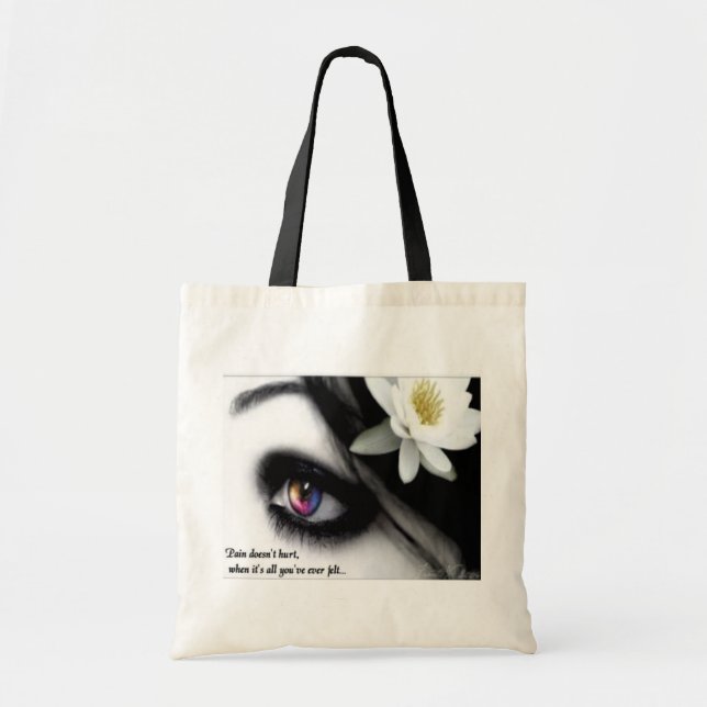Sac fourre - tout à toile de douleur (Devant)