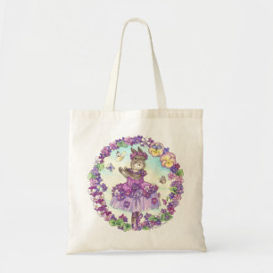 Sac fourre-tout à violette douce