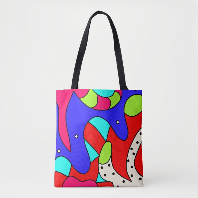 Sac fourre-tout abstrait (Devant)