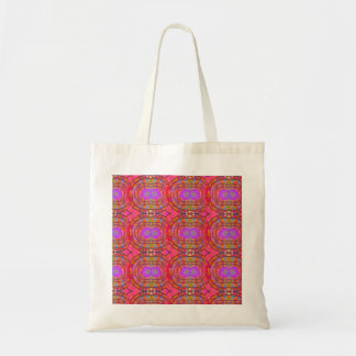 Sac fourre-tout - Abstrait joli pêche et lavande