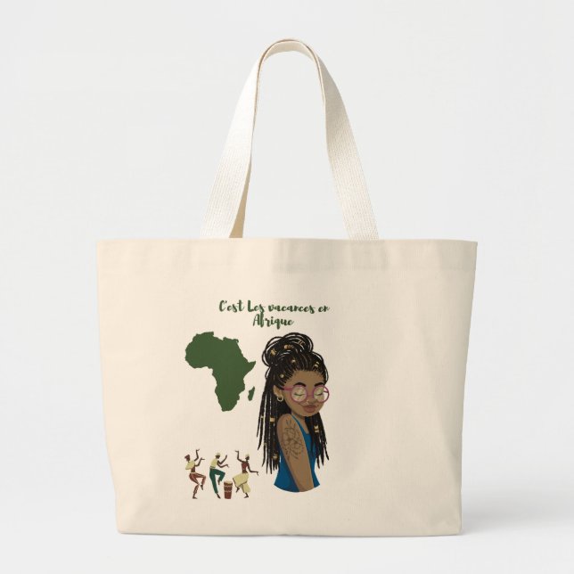 Sac fourre -tout Afrique  (Devant)