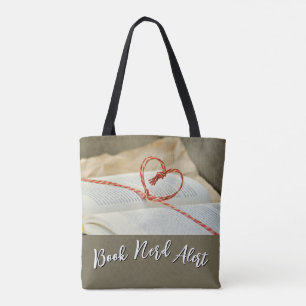 Sac Fourre-Tout Alerte Nerd de Livre