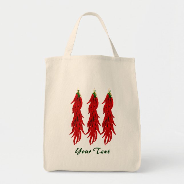 Sac fourre-tout alimentaire Red Chili Peppers (Devant)