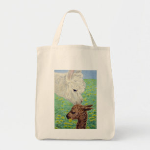 Sac fourre-tout Alpaca & Cria - "Alpaca Kiss"