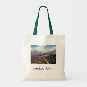 Sac fourre-tout Alpine View de style vintage