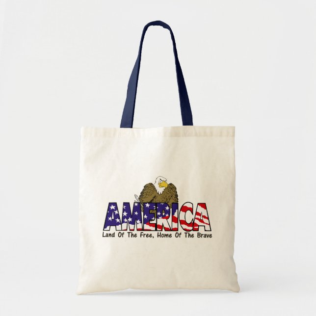Sac fourre-tout américain de l'aigle (Devant)