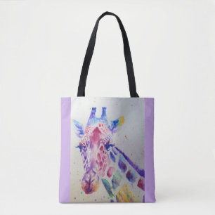 Sac fourre-tout Amoureux des animaux de peinture 