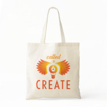 sac fourre-tout "Appelé à créer"