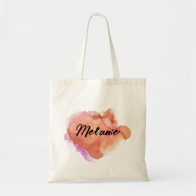 Sac fourre-tout aquarellé (Devant)