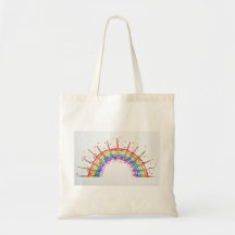 Sac fourre-tout arc-en-ciel
