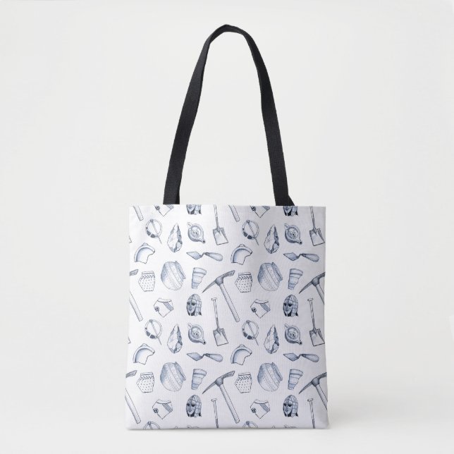 Sac fourre-tout archéologique à fragments (Devant)