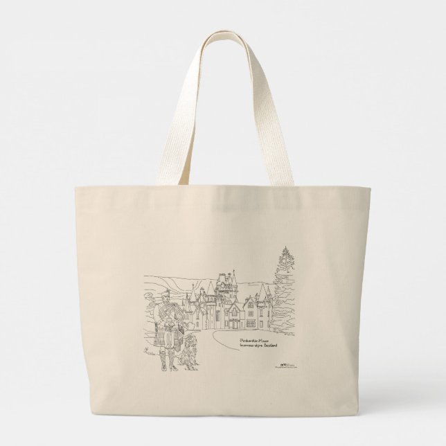 Sac fourre-tout Ardverikie House Highlander Gordon (Dos)