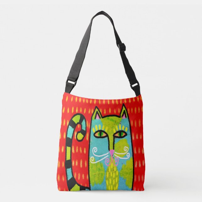 Sac fourre-tout Art Abstrait original (Devant)