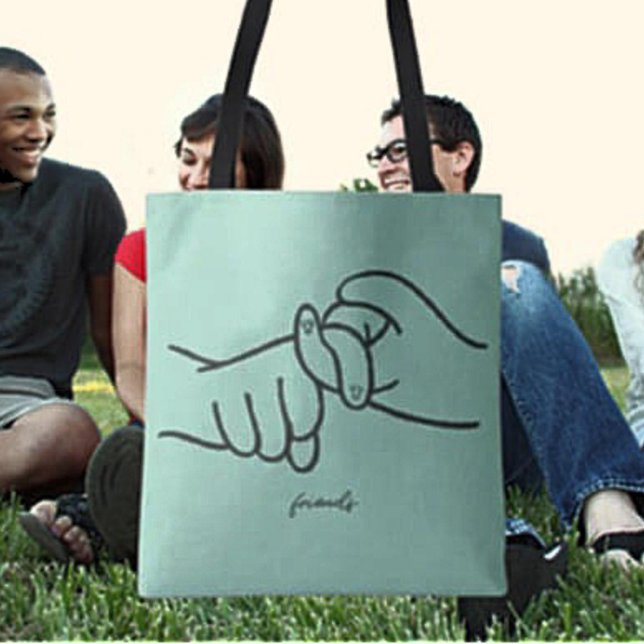 SAC FOURRE-TOUT ASL Friends - Déclaration de la la (Créateur téléchargé)