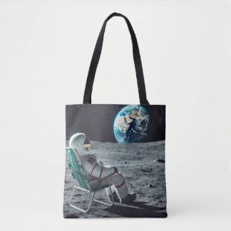 Sac fourre-tout astronaute relaxant - Vue sur la l