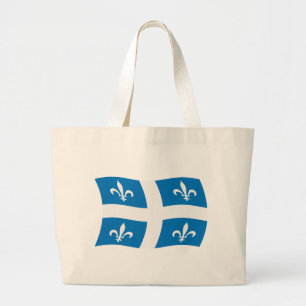 Sac fourre-tout au drapeau du Québec