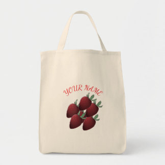 Sac fourre-tout aux fraises