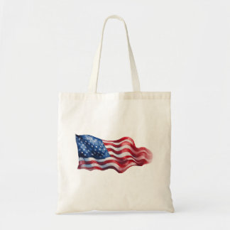 Sac fourre-tout avec drapeau américain