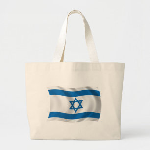 Sac fourre-tout avec drapeau d'Israël