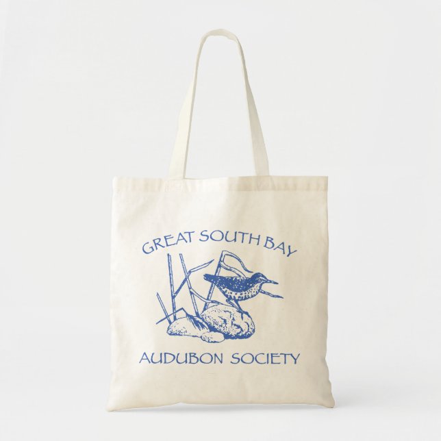 Sac fourre-tout avec le logo bleu (Devant)
