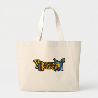 Sac fourre-tout avec le logo de villageois et de