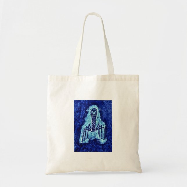 Sac fourre-tout avec le virus de batik (Devant)