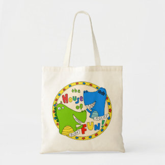 Sac fourre-tout avec logo "House of Fun"